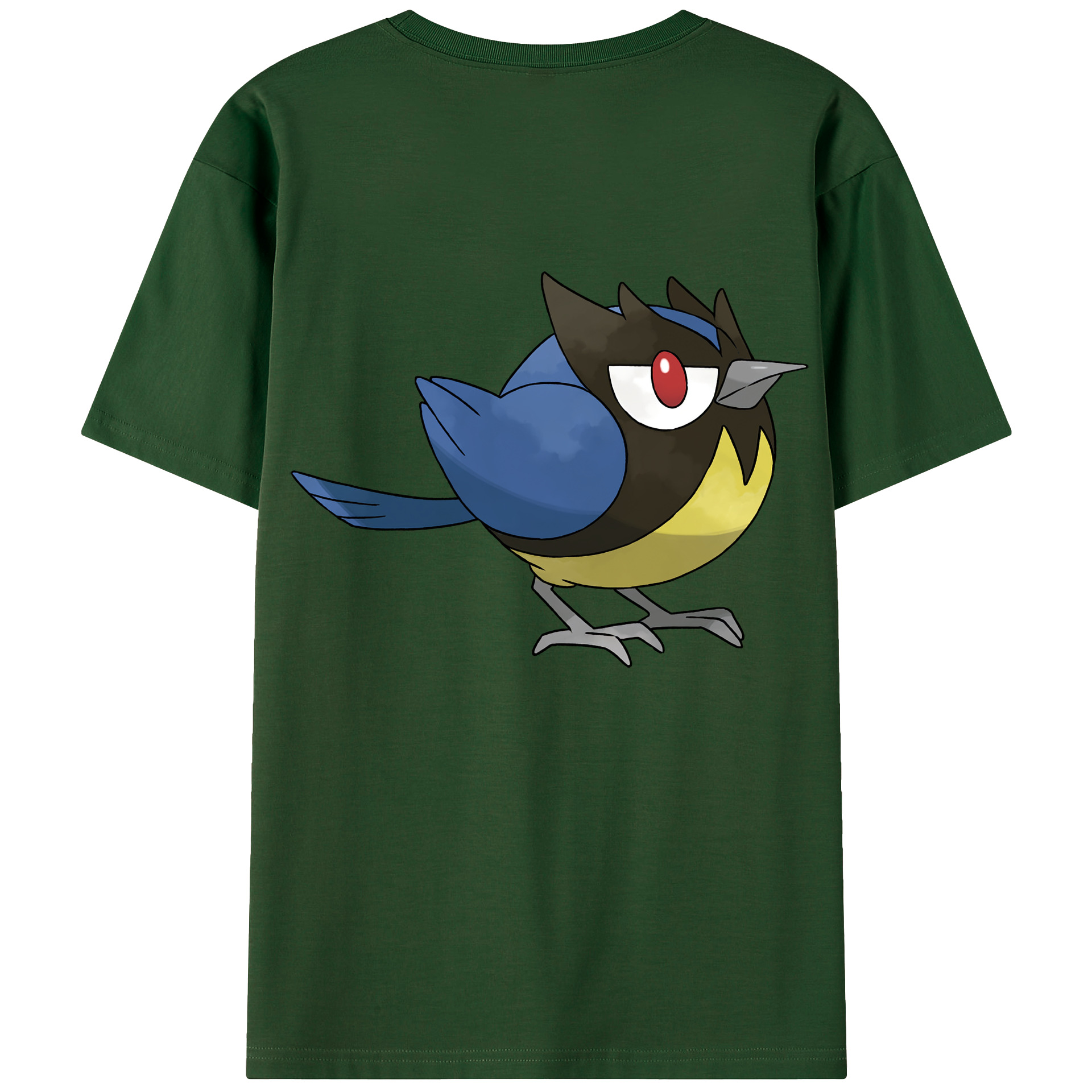 （画像用） ポケットモンスター Pokémon 綿100％半袖Tシャツ（背面プリント）